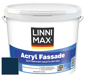 Краска LINNIMAX ACRYL FASSADE / ЛИННИМАКС АКРИЛ ФАССАДЕ (CAPAROL) акриловая фасадная краска цвет Blu 15 