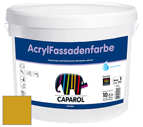 Краска CAPAROL AcrylFassadenfarbe PRO/Капарол Акрилфассаденфарбе ПРО матовая краска цвет Curcuma 65 