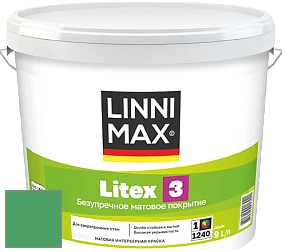 Краска LINNIMAX LITEX 3 / ЛИННИМАКС ЛИТЕКС 3 (ALPINA PREMIUM WAND) латексная краска цвет NCS S 2060-G10Y 