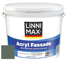 Краска LINNIMAX ACRYL FASSADE / ЛИННИМАКС АКРИЛ ФАССАДЕ (CAPAROL) акриловая фасадная краска цвет Malachit 10 