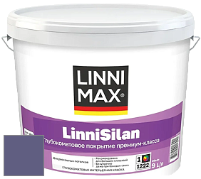 Краска LINNIMAX LinniSilan /ЛИННИМАКС ЛинниСилан (CAPAROL CAPASILAN) глубокоматовая краска цвет NCS S 5030-R60B 