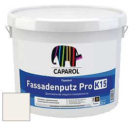 Краска CAPAROL Capatect-Fassadenputz Pro K 15/Капарол Фассаденпутц Про К15 структурная штукатурка цвет Altweiß 