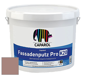 Краска CAPAROL Capatect-Fassadenputz Pro K 20/Капарол Фассаденпутц Про К20 структурная штукатурка цвет Bordeaux 5 