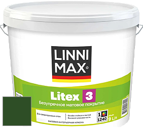 Краска LINNIMAX LITEX 3 / ЛИННИМАКС ЛИТЕКС 3 (ALPINA PREMIUM WAND) латексная краска цвет Verdo 5 