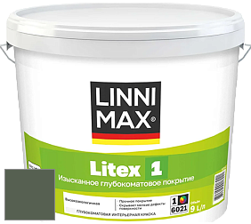 Краска LINNIMAX LITEX 1 / ЛИННИМАКС ЛИТЕКС 1 (CAPAROL SAMTEX 3) высокоэкологичная латексная краска цвет Oase 40 