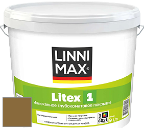 Краска LINNIMAX LITEX 1 / ЛИННИМАКС ЛИТЕКС 1 (CAPAROL SAMTEX 3) высокоэкологичная латексная краска цвет NCS S 5040-Y 