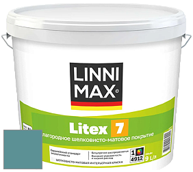 Краска LINNIMAX LITEX 7 / ЛИННИМАКС ЛИТЕКС 7  (CAPAROL SAMTEX 7) латексная краска цвет Verona 105 