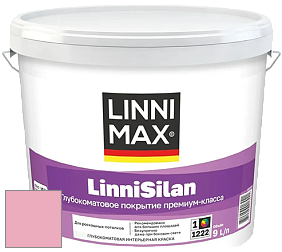 Краска LINNIMAX LinniSilan /ЛИННИМАКС ЛинниСилан (CAPAROL CAPASILAN) глубокоматовая краска цвет NCS S 0540-R20B 