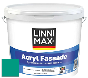 Краска LINNIMAX ACRYL FASSADE / ЛИННИМАКС АКРИЛ ФАССАДЕ (CAPAROL) акриловая фасадная краска цвет NCS S 2555-B80G 
