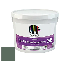 Краска Caparol Capatect Fassadenputz Sil-Si Pro / Капарол Капатек штукатурка структурная камешковая 25 кг. цвет Malachit 10 