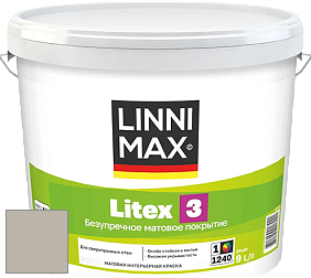 Краска LINNIMAX LITEX 3 / ЛИННИМАКС ЛИТЕКС 3 (ALPINA PREMIUM WAND) латексная краска цвет Tundra 20 
