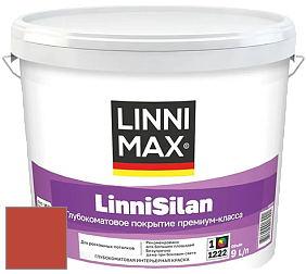Краска LINNIMAX LinniSilan /ЛИННИМАКС ЛинниСилан (CAPAROL CAPASILAN) глубокоматовая краска цвет NCS S 1580-Y80R 