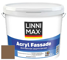 Краска LINNIMAX ACRYL FASSADE / ЛИННИМАКС АКРИЛ ФАССАДЕ (CAPAROL) акриловая фасадная краска цвет Siena 65 