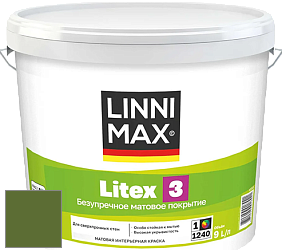 Краска LINNIMAX LITEX 3 / ЛИННИМАКС ЛИТЕКС 3 (ALPINA PREMIUM WAND) латексная краска цвет Pinie 35 