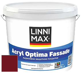 Краска LINNIMAX ACRYL OPTIMA FASSADE / ЛИННИМАКС АКРИЛ ОПТИМА ФАСАД (ALPINA) акриловая краска цвет RAL 3032 