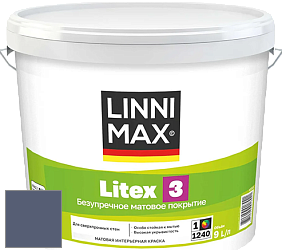 Краска LINNIMAX LITEX 3 / ЛИННИМАКС ЛИТЕКС 3 (ALPINA PREMIUM WAND) латексная краска цвет Saphir 40 