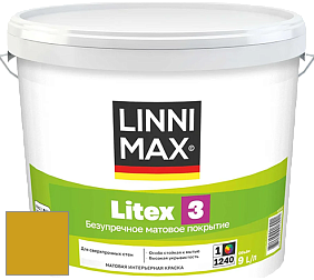 Краска LINNIMAX LITEX 3 / ЛИННИМАКС ЛИТЕКС 3 (ALPINA PREMIUM WAND) латексная краска цвет Curcuma 65 
