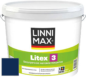 Краска LINNIMAX LITEX 3 / ЛИННИМАКС ЛИТЕКС 3 (ALPINA PREMIUM WAND) латексная краска цвет RAL 5026 