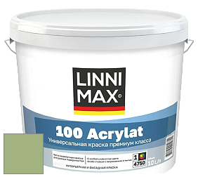 Краска LINNIMAX 100 ACRYLAT / ЛИННИМАКС 100 АКРИЛАТ (CAPAROL AMPHIBOLIN) акриловая краска цвет Amazonas 13 