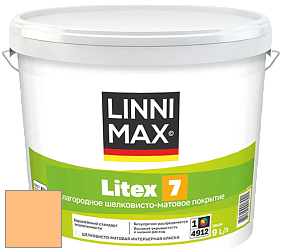 Краска LINNIMAX LITEX 7 / ЛИННИМАКС ЛИТЕКС 7  (CAPAROL SAMTEX 7) латексная краска цвет NCS S 0540-Y30R 