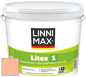 Краска LINNIMAX LITEX 1 / ЛИННИМАКС ЛИТЕКС 1 (CAPAROL SAMTEX 3) высокоэкологичная латексная краска цвет NCS S 0530-Y60R 