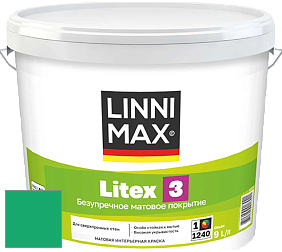Краска LINNIMAX LITEX 3 / ЛИННИМАКС ЛИТЕКС 3 (ALPINA PREMIUM WAND) латексная краска цвет NCS S 1565-G 