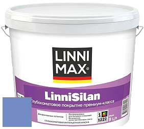 Краска LINNIMAX LinniSilan /ЛИННИМАКС ЛинниСилан (CAPAROL CAPASILAN) глубокоматовая краска цвет NCS S 2050-R70B 