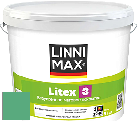 Краска LINNIMAX LITEX 3 / ЛИННИМАКС ЛИТЕКС 3 (ALPINA PREMIUM WAND) латексная краска цвет NCS S 2050-G 