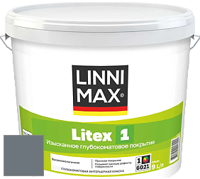 Краска LINNIMAX LITEX 1 / ЛИННИМАКС ЛИТЕКС 1 (CAPAROL SAMTEX 3) высокоэкологичная латексная краска цвет Lago 15 