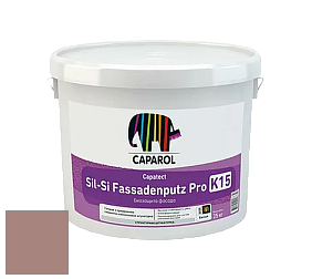 Краска Caparol Capatect Fassadenputz Sil-Si Pro / Капарол Капатек штукатурка структурная камешковая 25 кг. цвет Bordeaux 5 