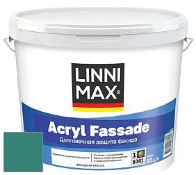 Краска LINNIMAX ACRYL FASSADE / ЛИННИМАКС АКРИЛ ФАССАДЕ (CAPAROL) акриловая фасадная краска цвет NCS S 4040-B70G 