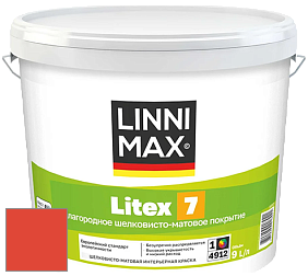 Краска LINNIMAX LITEX 7 / ЛИННИМАКС ЛИТЕКС 7  (CAPAROL SAMTEX 7) латексная краска цвет NCS S 0585-Y80R 
