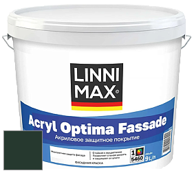 Краска LINNIMAX ACRYL OPTIMA FASSADE / ЛИННИМАКС АКРИЛ ОПТИМА ФАСАД (ALPINA) акриловая краска цвет RAL 6009 