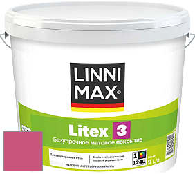 Краска LINNIMAX LITEX 3 / ЛИННИМАКС ЛИТЕКС 3 (ALPINA PREMIUM WAND) латексная краска цвет NCS S 1070-R20B 