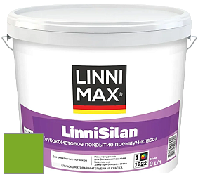 Краска LINNIMAX LinniSilan /ЛИННИМАКС ЛинниСилан (CAPAROL CAPASILAN) глубокоматовая краска цвет NCS S 1080-G30Y 