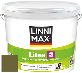 Краска LINNIMAX LITEX 3 / ЛИННИМАКС ЛИТЕКС 3 (ALPINA PREMIUM WAND) латексная краска цвет NCS S 5540-G60Y 