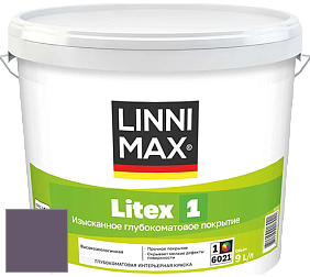 Краска LINNIMAX LITEX 1 / ЛИННИМАКС ЛИТЕКС 1 (CAPAROL SAMTEX 3) высокоэкологичная латексная краска цвет NCS S 6020-R50B 