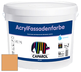 Краска CAPAROL AcrylFassadenfarbe PRO/Капарол Акрилфассаденфарбе ПРО матовая краска цвет Amber 105 
