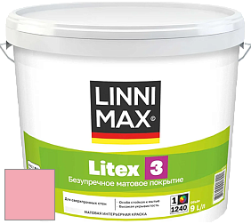 Краска LINNIMAX LITEX 3 / ЛИННИМАКС ЛИТЕКС 3 (ALPINA PREMIUM WAND) латексная краска цвет NCS S 0540-R10B 