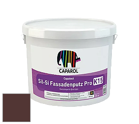 Краска Caparol Capatect Fassadenputz Sil-Si Pro / Капарол Капатек штукатурка структурная камешковая 25 кг. цвет Grenadin 5 