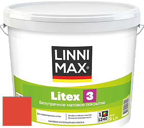 Краска LINNIMAX LITEX 3 / ЛИННИМАКС ЛИТЕКС 3 (ALPINA PREMIUM WAND) латексная краска цвет NCS S 0585-Y80R 