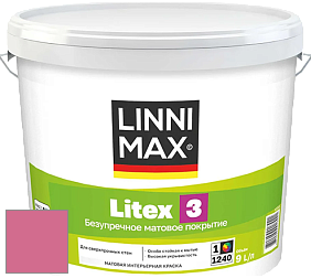 Краска LINNIMAX LITEX 3 / ЛИННИМАКС ЛИТЕКС 3 (ALPINA PREMIUM WAND) латексная краска цвет NCS S 1060-R20B 