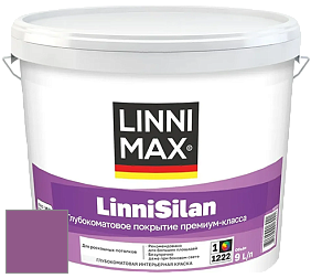 Краска LINNIMAX LinniSilan /ЛИННИМАКС ЛинниСилан (CAPAROL CAPASILAN) глубокоматовая краска цвет NCS S 3050-R40B 