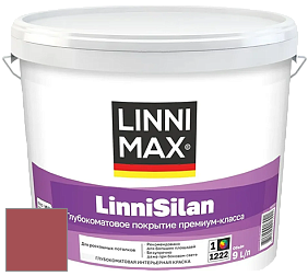 Краска LINNIMAX LinniSilan /ЛИННИМАКС ЛинниСилан (CAPAROL CAPASILAN) глубокоматовая краска цвет Barolo 100 