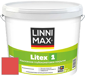 Краска LINNIMAX LITEX 1 / ЛИННИМАКС ЛИТЕКС 1 (CAPAROL SAMTEX 3) высокоэкологичная латексная краска цвет NCS S 0580-Y90R 