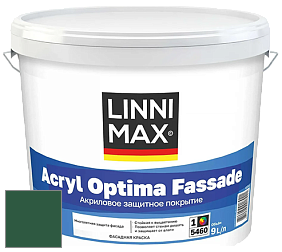 Краска LINNIMAX ACRYL OPTIMA FASSADE / ЛИННИМАКС АКРИЛ ОПТИМА ФАСАД (ALPINA) акриловая краска цвет Malachit 35 