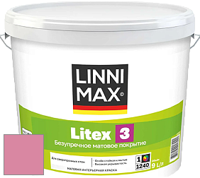 Краска LINNIMAX LITEX 3 / ЛИННИМАКС ЛИТЕКС 3 (ALPINA PREMIUM WAND) латексная краска цвет NCS S 1050-R20B 