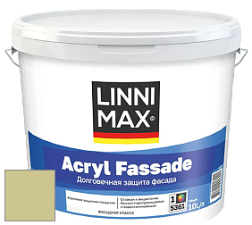 Краска LINNIMAX ACRYL FASSADE / ЛИННИМАКС АКРИЛ ФАССАДЕ (CAPAROL) акриловая фасадная краска цвет RAL 1000 