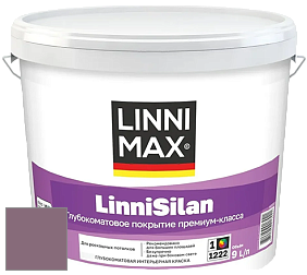 Краска LINNIMAX LinniSilan /ЛИННИМАКС ЛинниСилан (CAPAROL CAPASILAN) глубокоматовая краска цвет NCS S 5020-R30B 