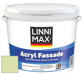 Краска LINNIMAX ACRYL FASSADE / ЛИННИМАКС АКРИЛ ФАССАДЕ (CAPAROL) акриловая фасадная краска цвет Jade 115 